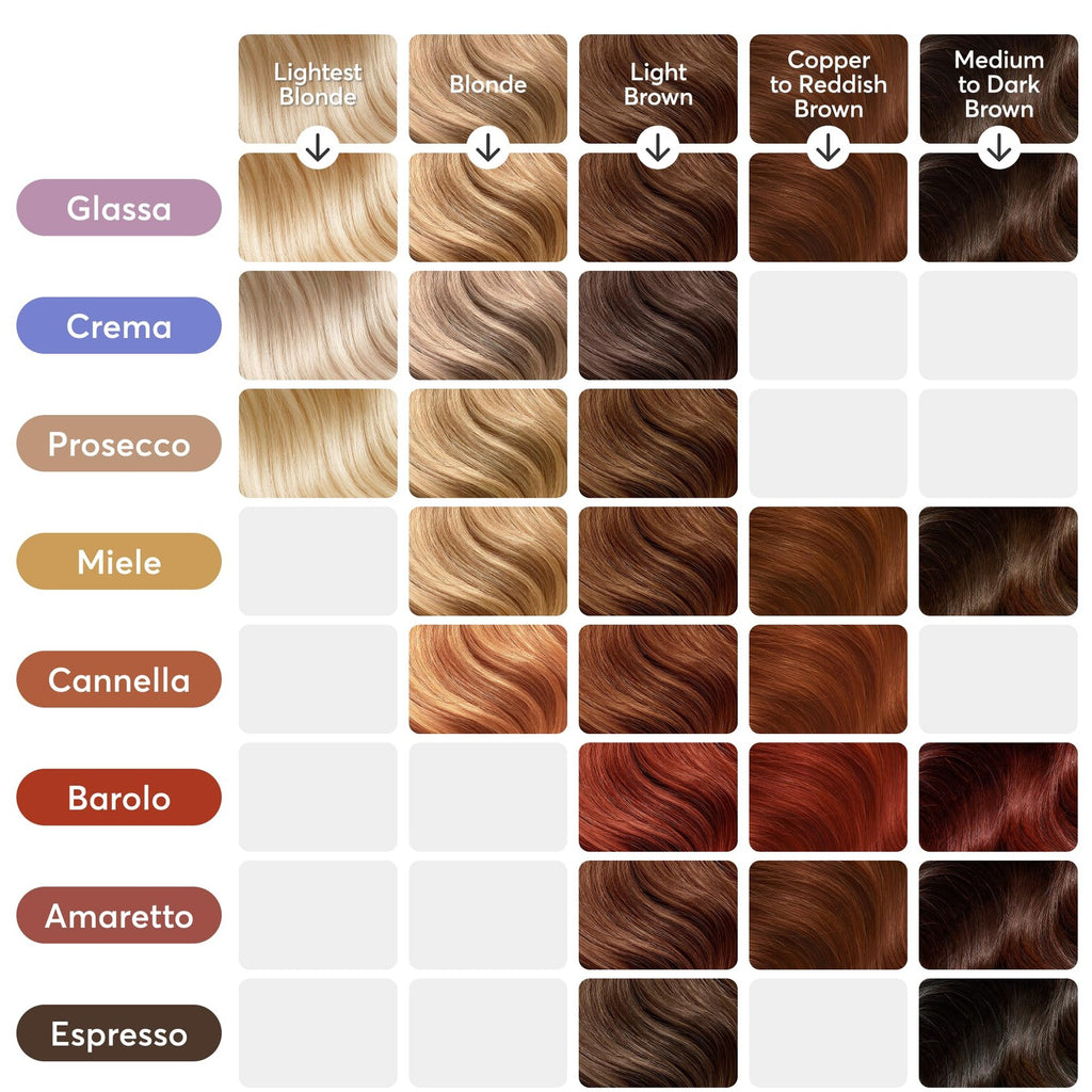 Hair Gloss for Brunette Hair - Color Reviving & Shine Enhancer, Espresso