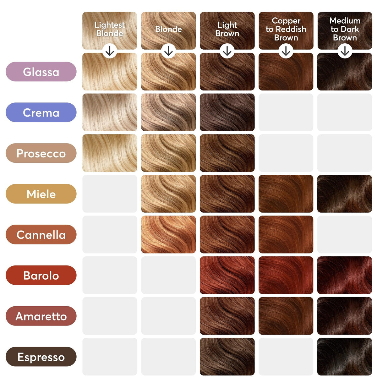 Hair Gloss for Brunette Hair - Color Reviving & Shine Enhancer, Espresso