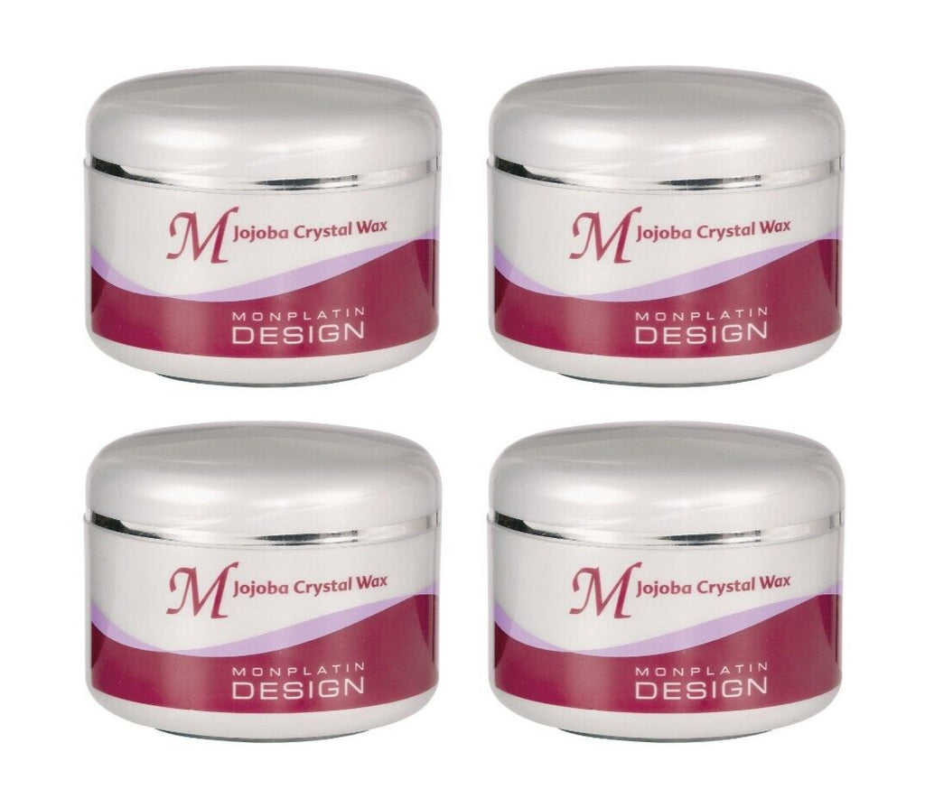 Strong Hold Jojoba Crystal Hair Wax 250ml - Pack of 4