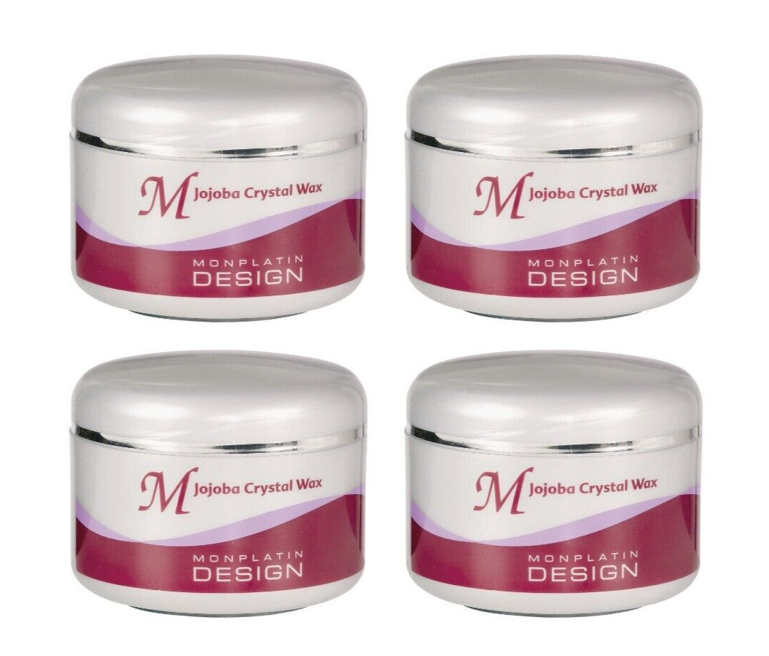 Strong Hold Jojoba Crystal Hair Wax 250ml - Pack of 4