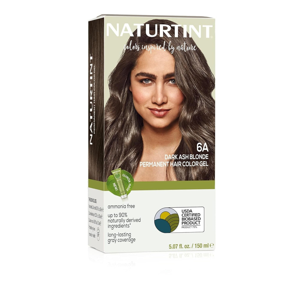 Dark Ash Blonde Permanent Hair Color - Ammonia-Free & Long-Lasting