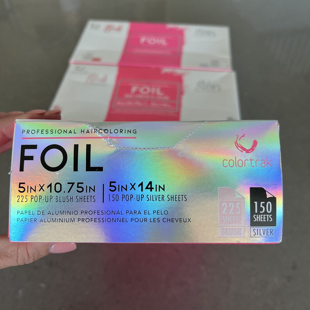 Hair Coloring Foil Pack - Duo Length & Color Sheets for Highlights