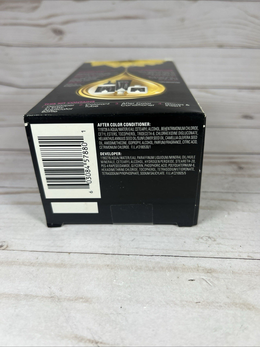 Garnier Olia Black Amethyst Permanent Hair Color No Ammonia - Pack of 3