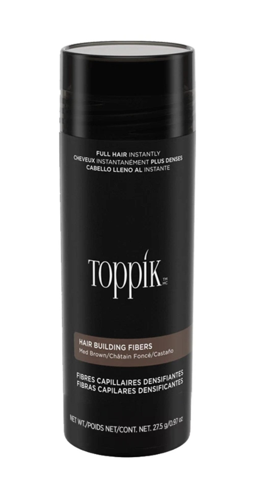Hair Building Fibers for Thinning Hair - Medium Brown 27.5g
