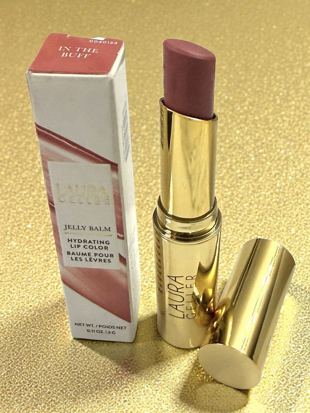Hydrating Lipstick - Lip Balm in IN THE BUFF Shade, 0.11 fl oz
