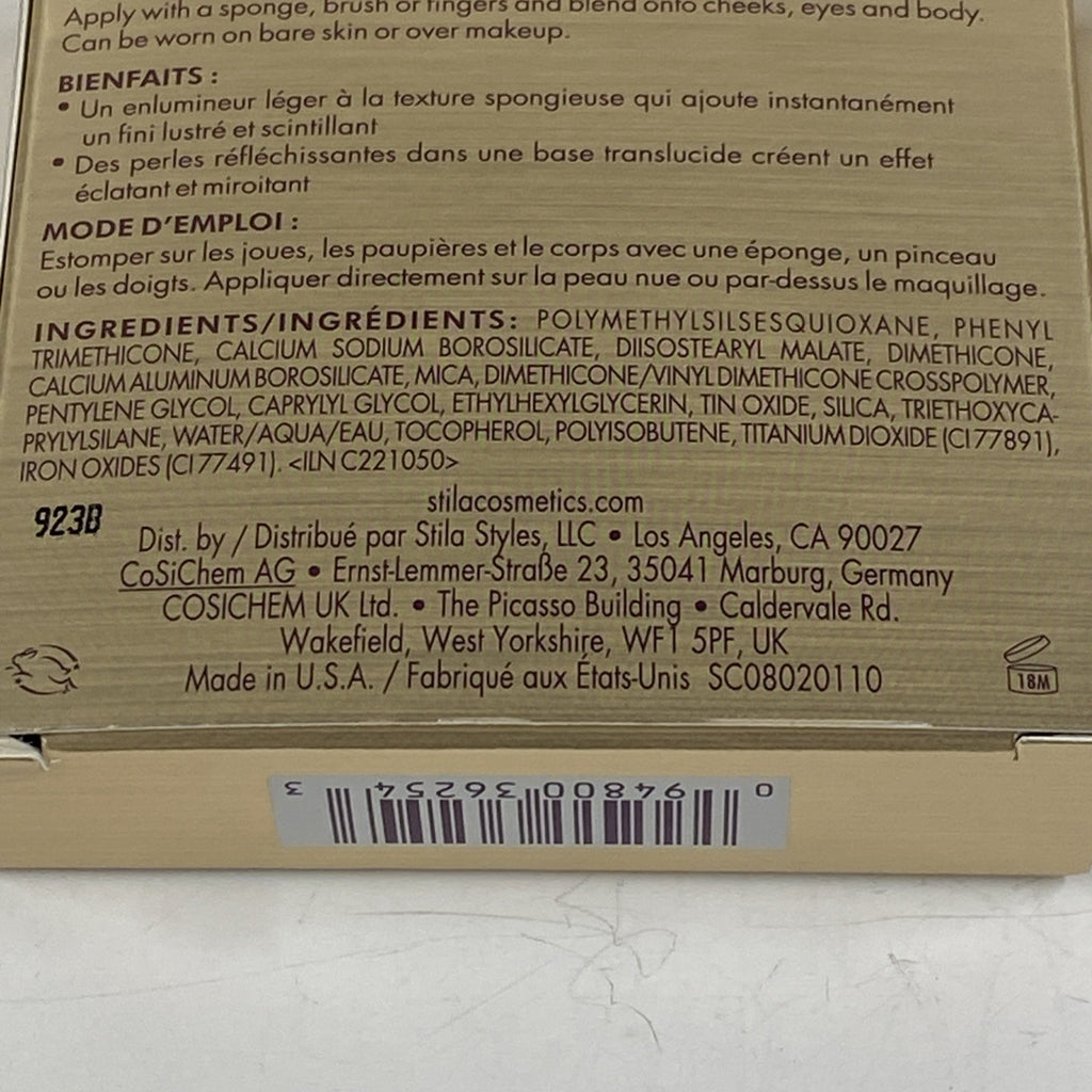 Stila Heaven’s Dew All Over Glimmer 0.14 oz - Lake Havasu Lightweight Liquid Highlighter x2