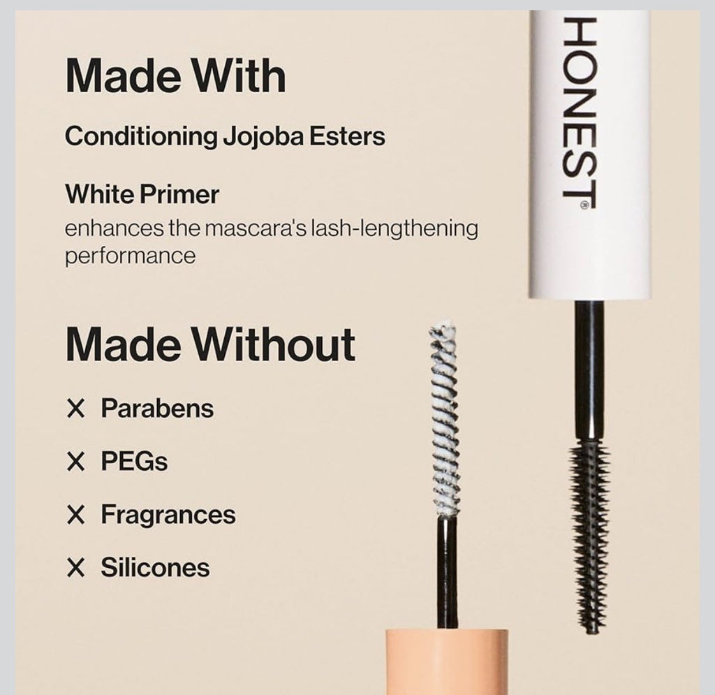 2-in-1 Lengthening Mascara and Lash Primer - Black, Sealed