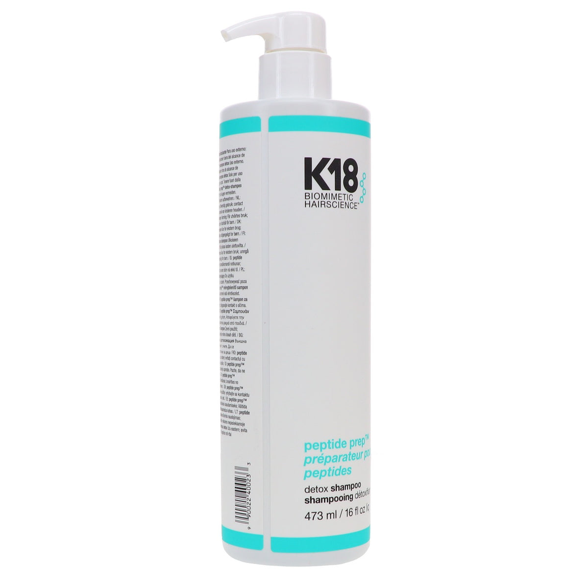 K18 Peptide Detox Shampoo 16 oz - Hair Repair & Clarifying Hair Care