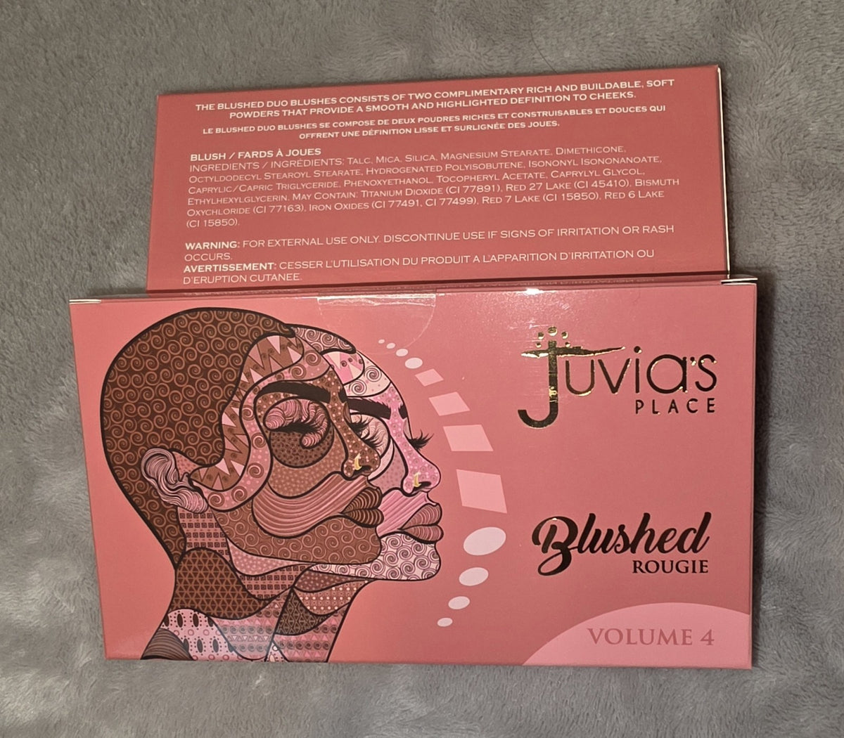 Juvia's Place Blushed Rougie Duo Volume 4 Makeup Set - Pack of Two
