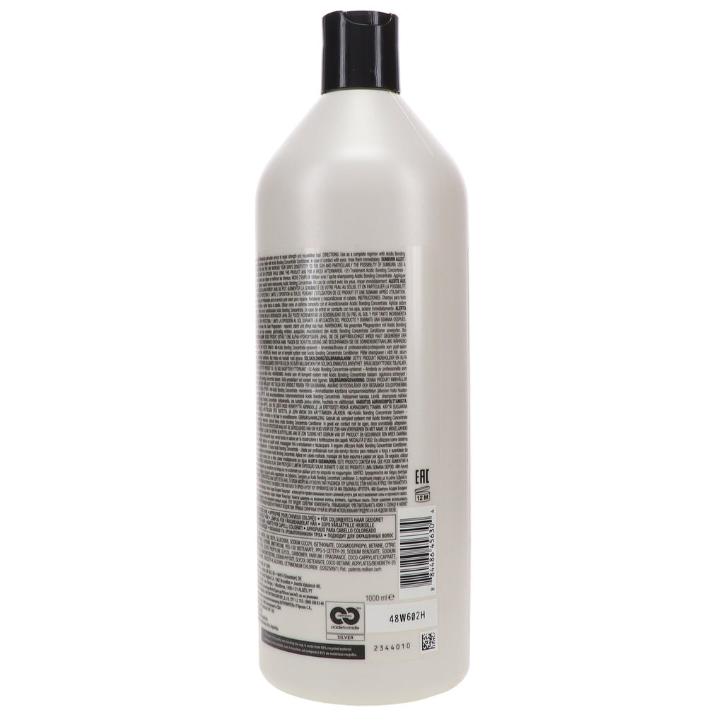 Redken Acidic Bonding Concentrate Shampoo 33.8 oz - Strength Repair & Color Protection