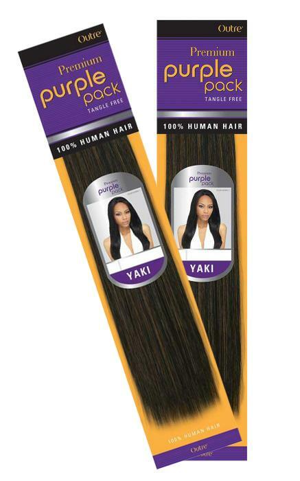 2 Pack Human Hair Yaki Weave Extensions - 10 Inches, Multiple Colors