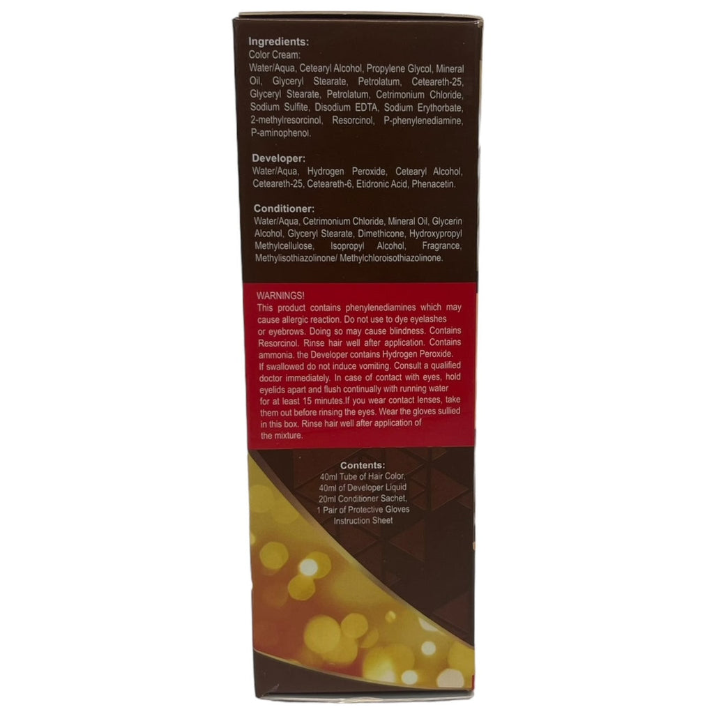 Permanent Hair Color Kit - Light Blonde #010 Professional Quality