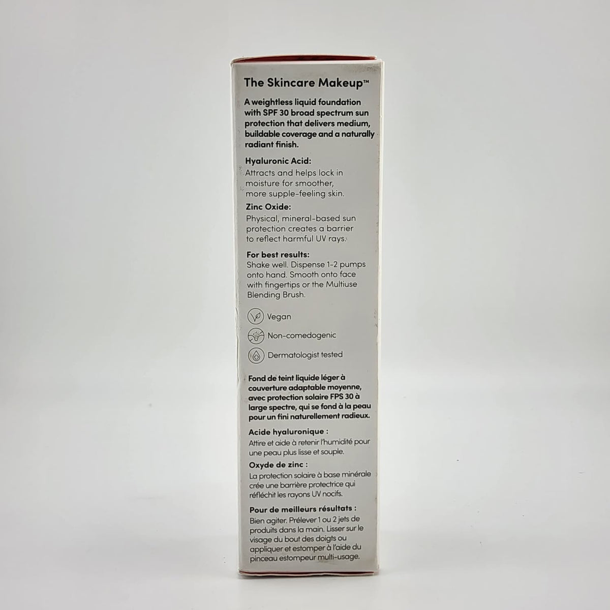 Liquid Foundation SPF30 - Deep 74, 30ml, Lightweight, Buildable Coverage
