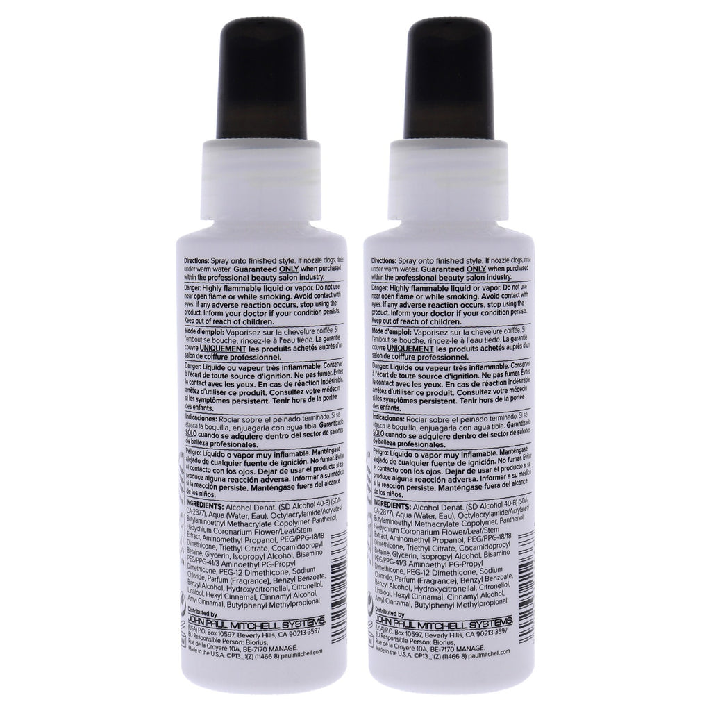 Unisex Hair Spray with Shine Hold & UV Protection - 3.4 oz