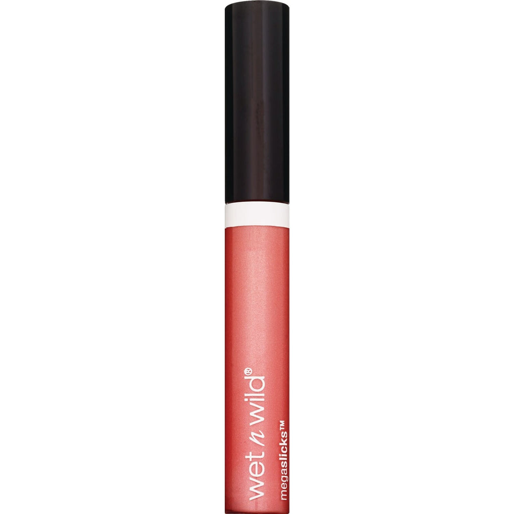 Wet n Wild MegaSlicks Lip Gloss Strawberry Ice Pack of 2 - Long-Lasting Shine & Moisturizing