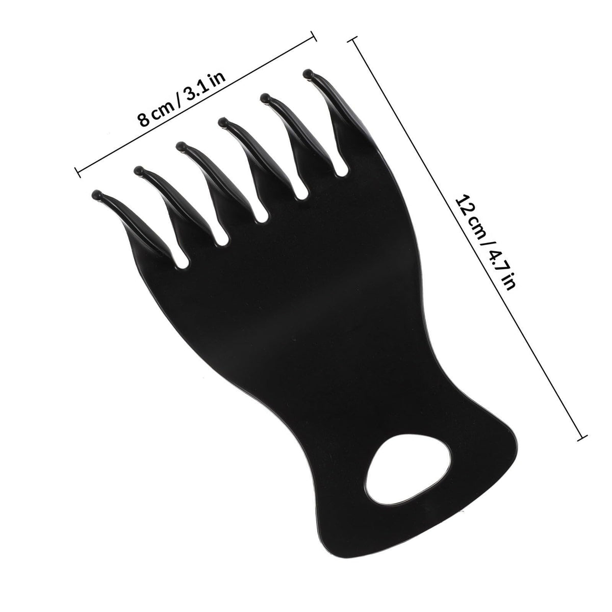 Men's Wide Tooth Comb for Hair Styling & Grooming - Vintage Design