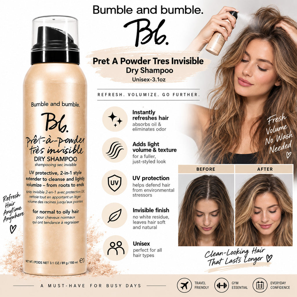 Bumble and Bumble Pret A Powder Tres Invisible Dry Shampoo Set - 2 x 3.1oz