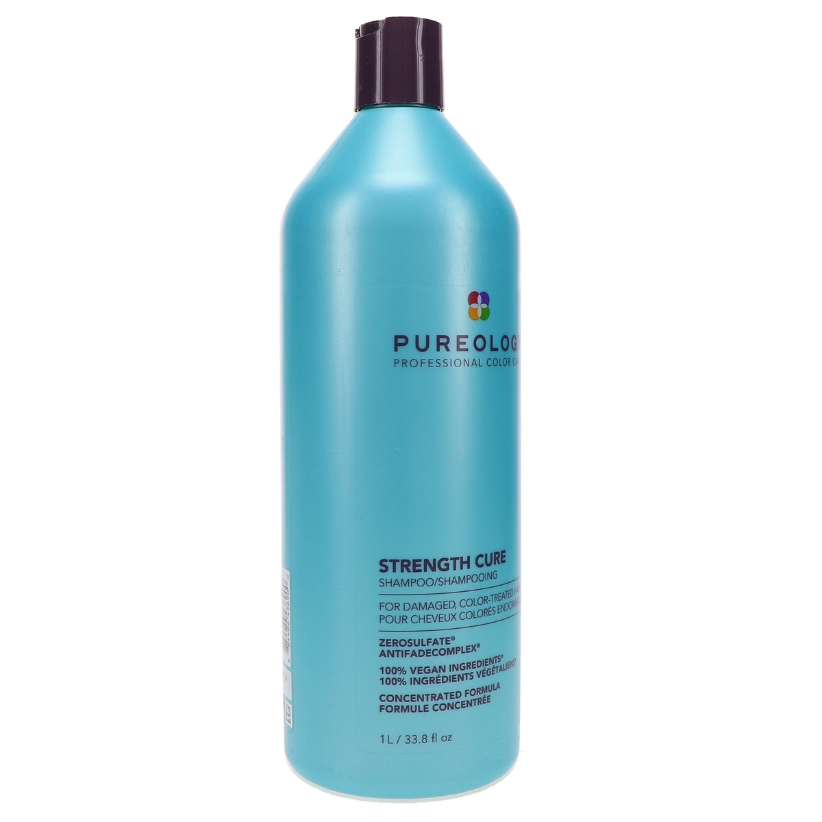 Pureology Strength Cure Hair Care Shampoo 33.8 oz - Strengthen & Protect