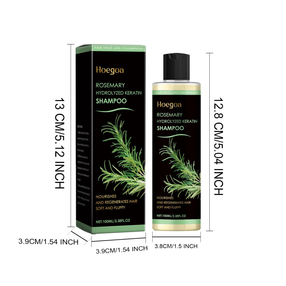 Organic Rosemary Hair Growth Shampoo for Thickening & Strengthening - 100ML