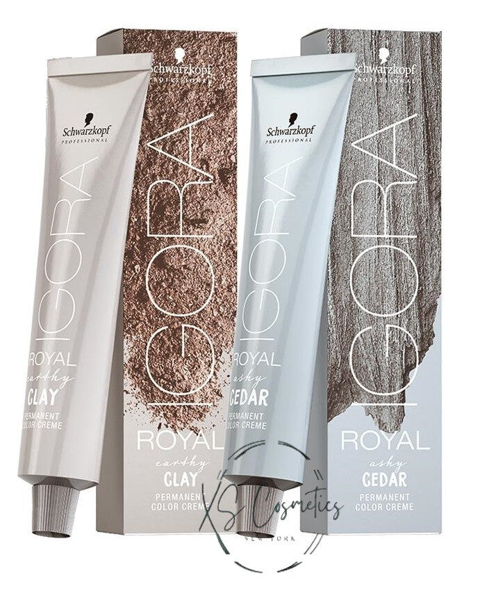 Igora Royal Ashy Cedar / Earthy Clay Hair Color 2.1 oz – Choose Your Color