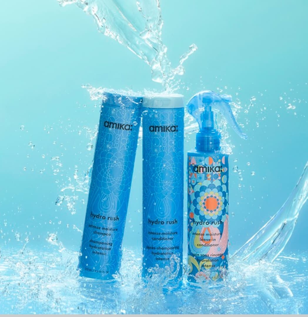 Hydro Rush Intense Moisture Shampoo Conditioner & Leave-In Spray Set