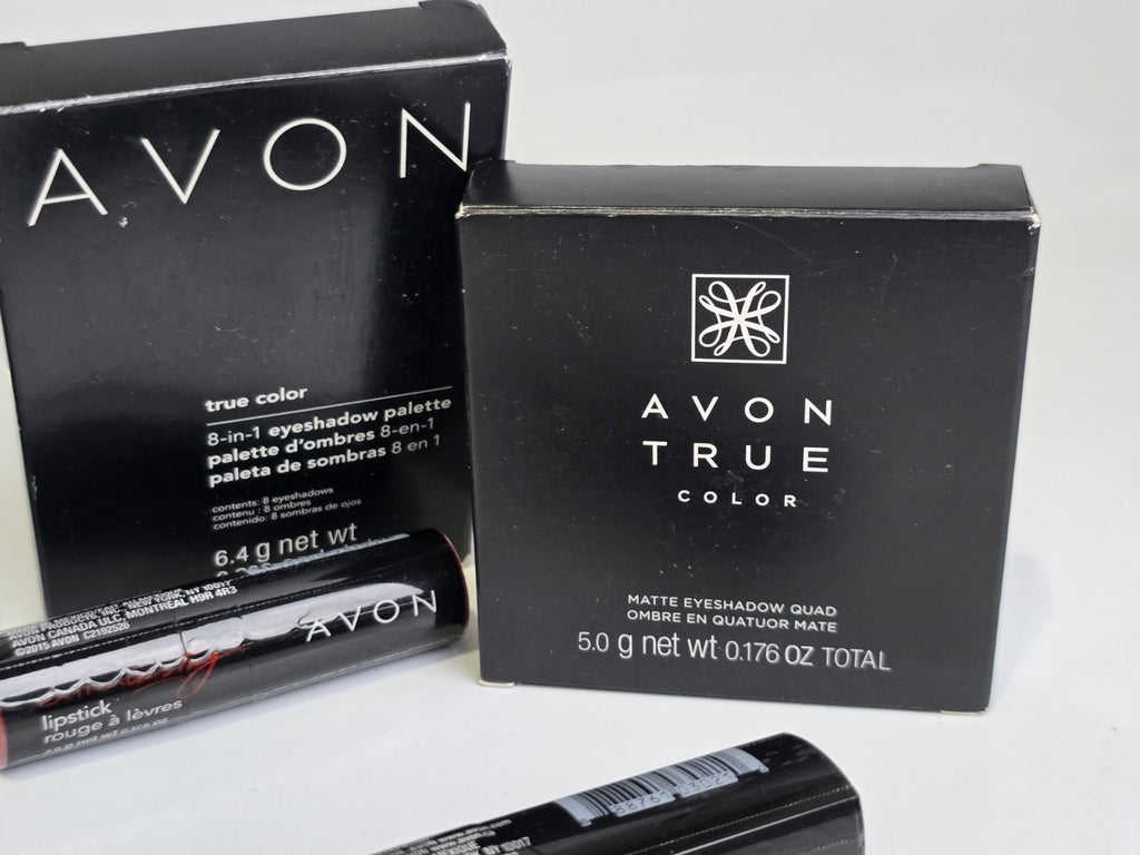 Avon Makeup Lot: Eyeshadow Palettes, Lipsticks, Extra Lasting Ink Set