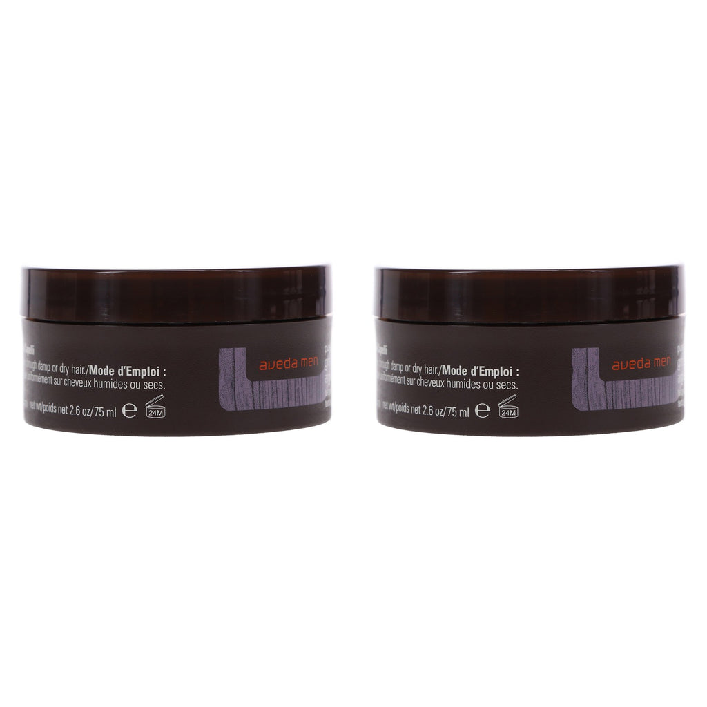Men's Grooming Clay 2.6 oz - Texturizing Hair Clay for Men, 2 Pack