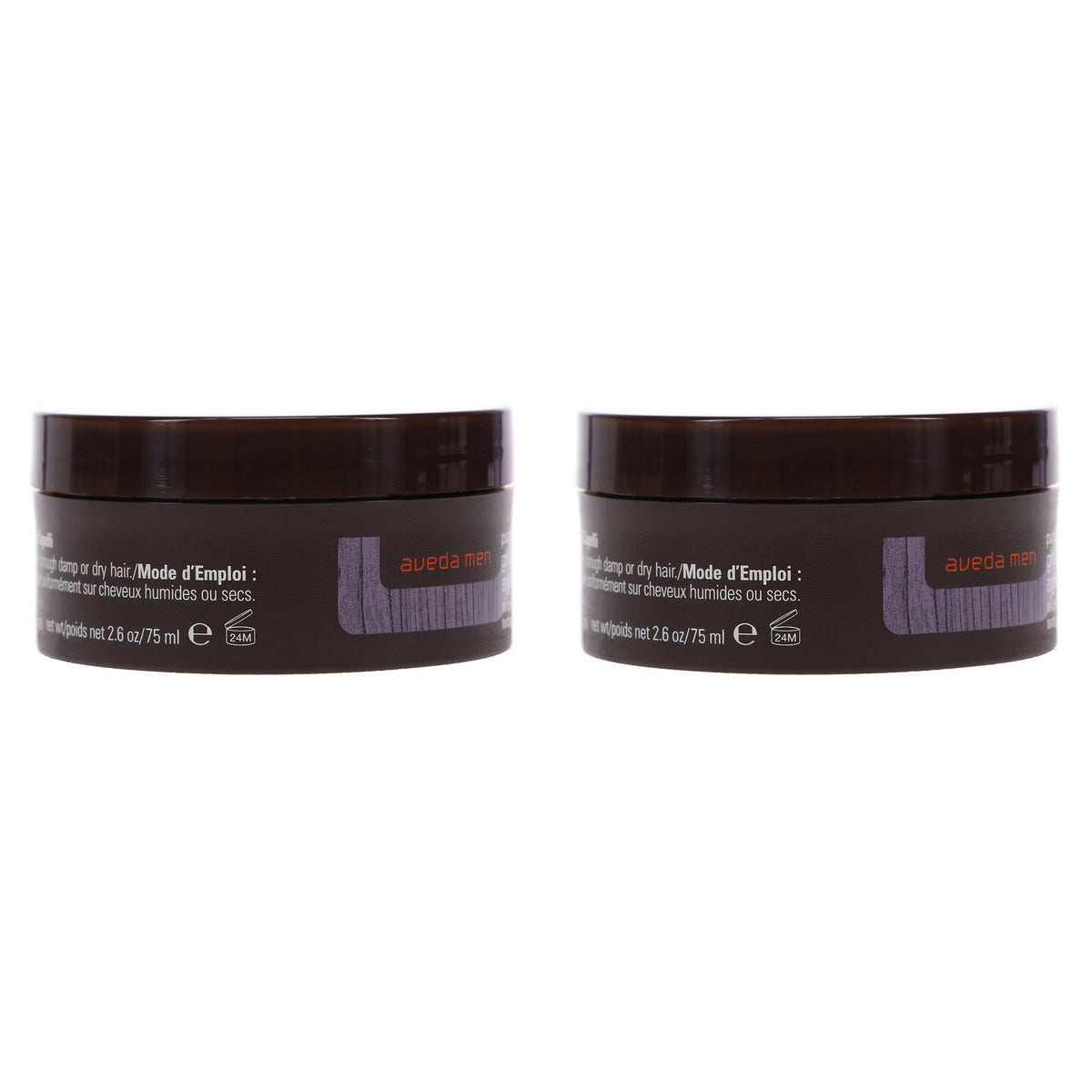 Men's Grooming Clay 2.6 oz - Texturizing Hair Clay for Men, 2 Pack