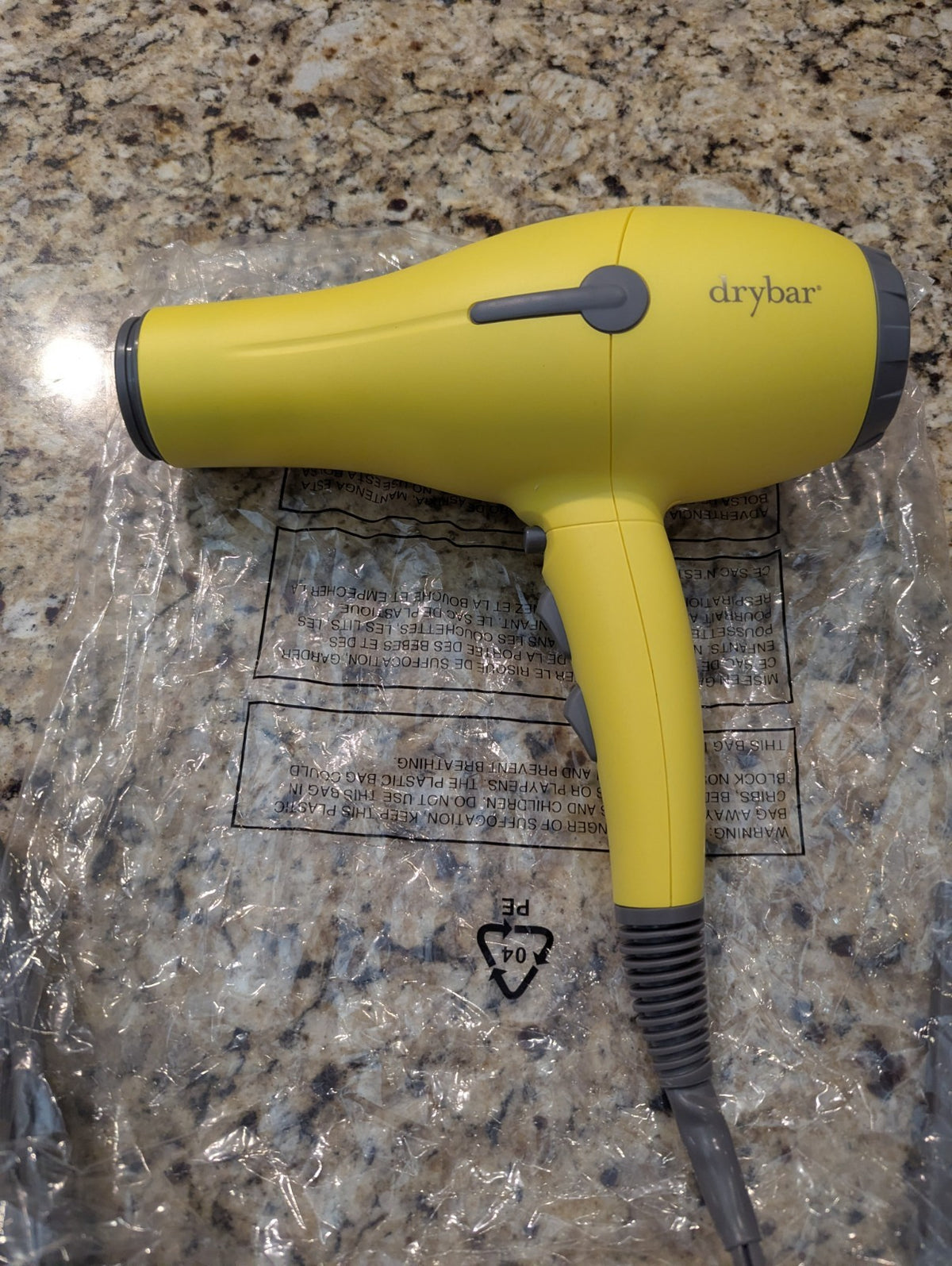 Ionic Hair Dryer with 2 Concentrator Nozzles - Drybar Buttercup