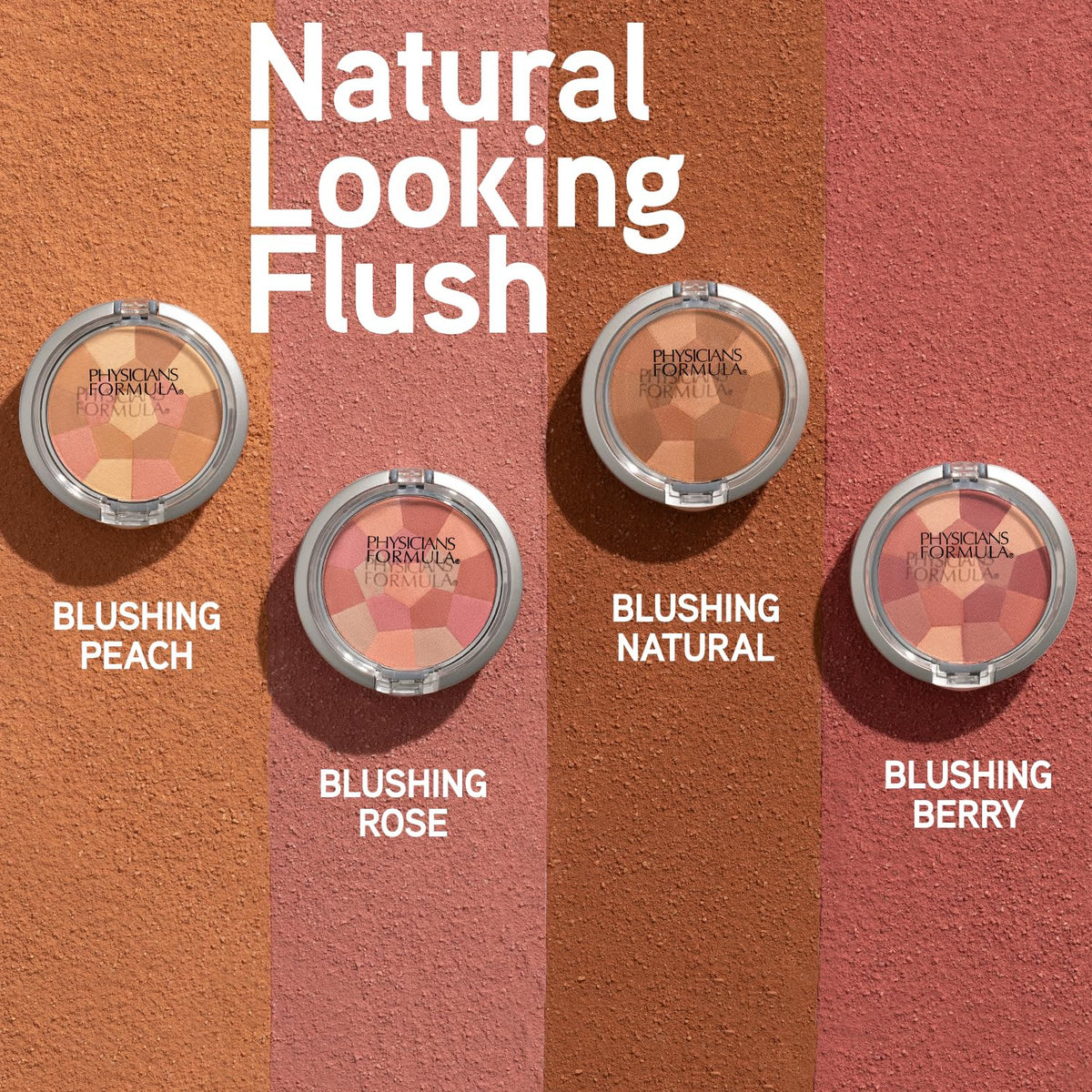 Powder Palette Multi-Colored Blush – Silky Smooth, Hypoallergenic Physicians Formula