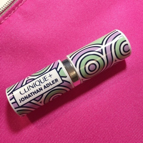 Clinique Lipstick 14 Plum Pop with Primer - Full Size New