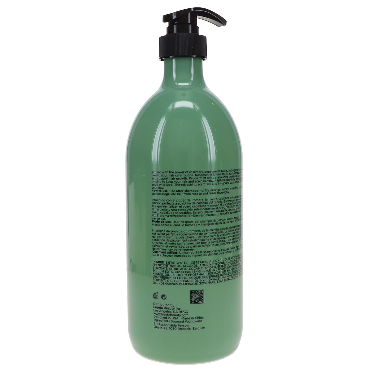 Luseta Rosemary Mint Hair Conditioner 33.8 oz Strengthening & Nourishing