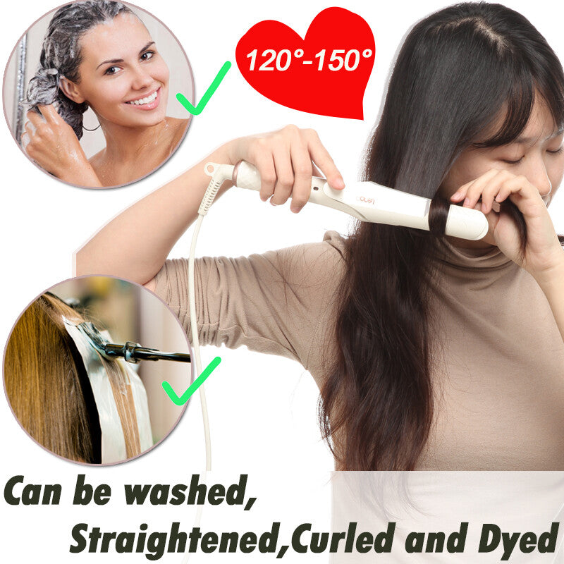 Remy Human Hair Clip-In Extensions 3/4 Full Head Weft - Multiple Colors & Lengths