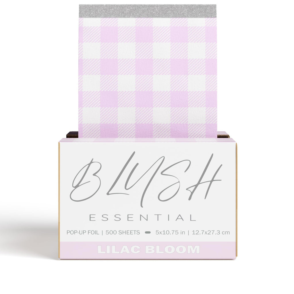 Hair Highlight Foils - 5 x 10.75in Lilac Bloom 500 Pack for Balayage & Bleaching