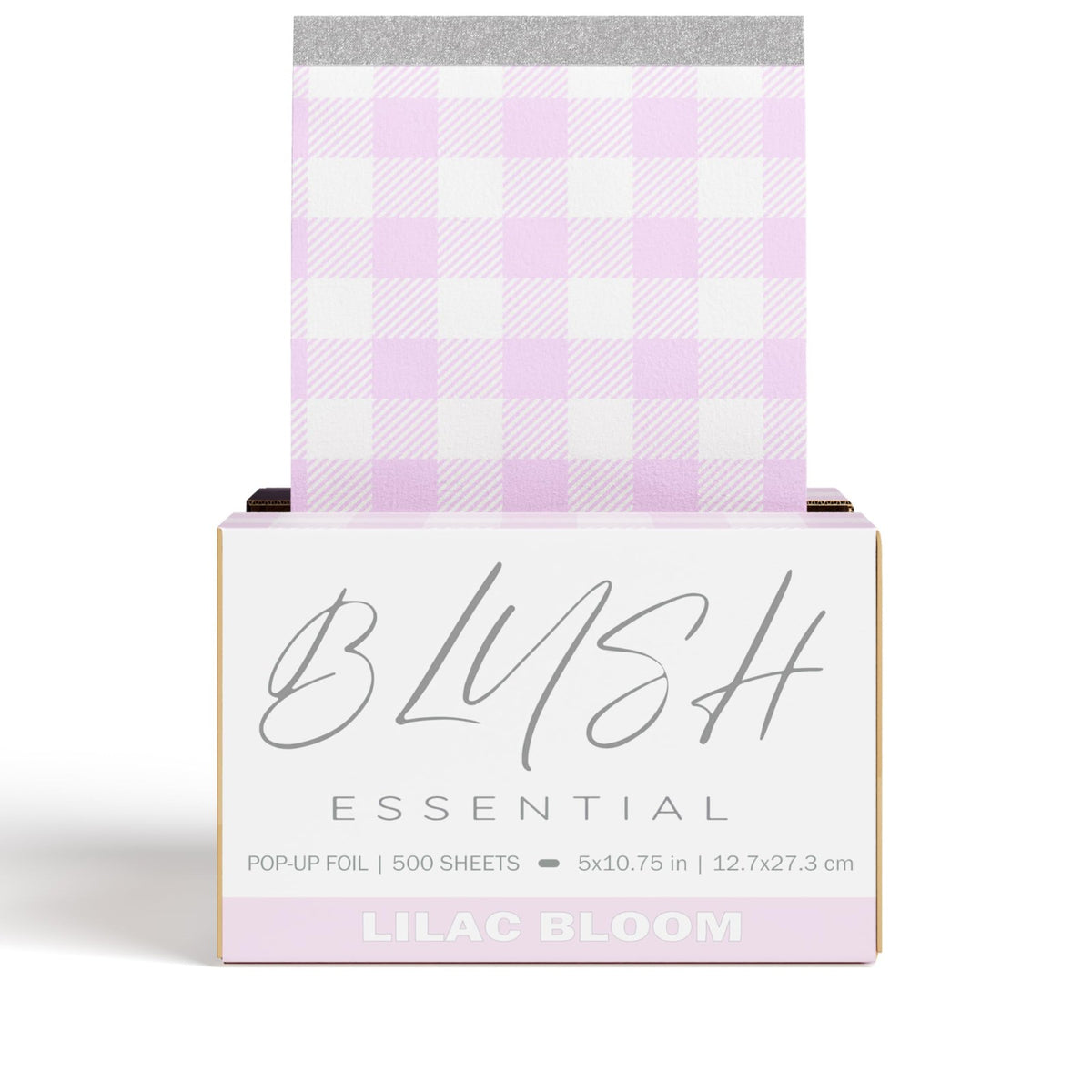 Hair Highlight Foils - 5 x 10.75in Lilac Bloom 500 Pack for Balayage & Bleaching