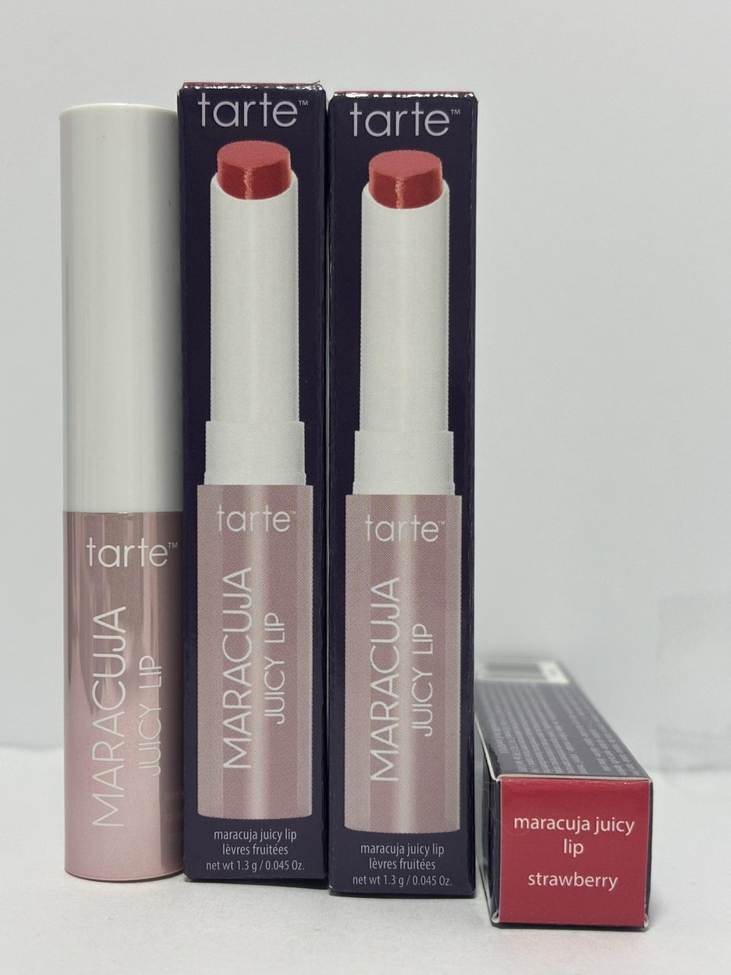 Tarte Maracuja Juicy Lipstick Strawberry 0.045 oz 3-Pack