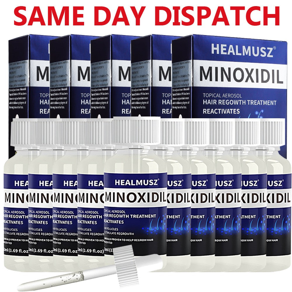 Minoxidil 5% Hair Regrowth Spray for Men - 60ml & Multiple Size Options