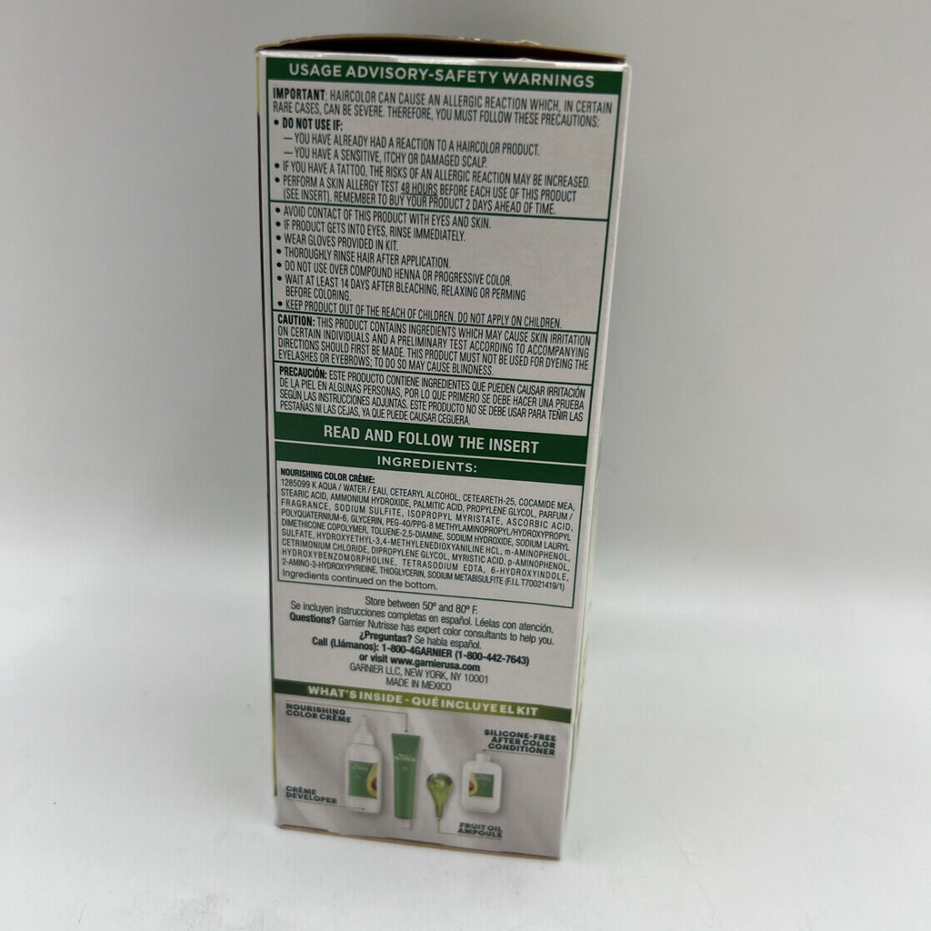 Garnier Nutrisse Ultra Creme Nourishing Hair Color 413 Bronze Brown 3 Pack