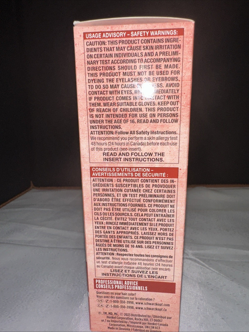 Got2b Color Remix Semi-Permanent Hair Color Radical Red 4-Box Set