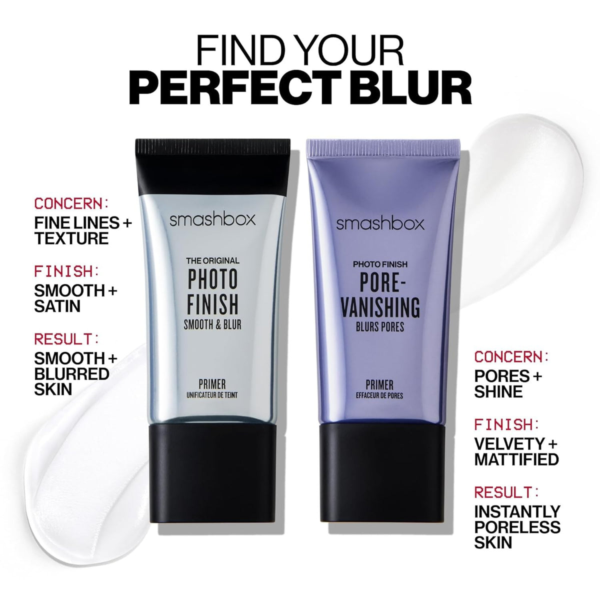 Original Photo Finish Makeup Primer by Smashbox – Travel Size, Blur & Smooth