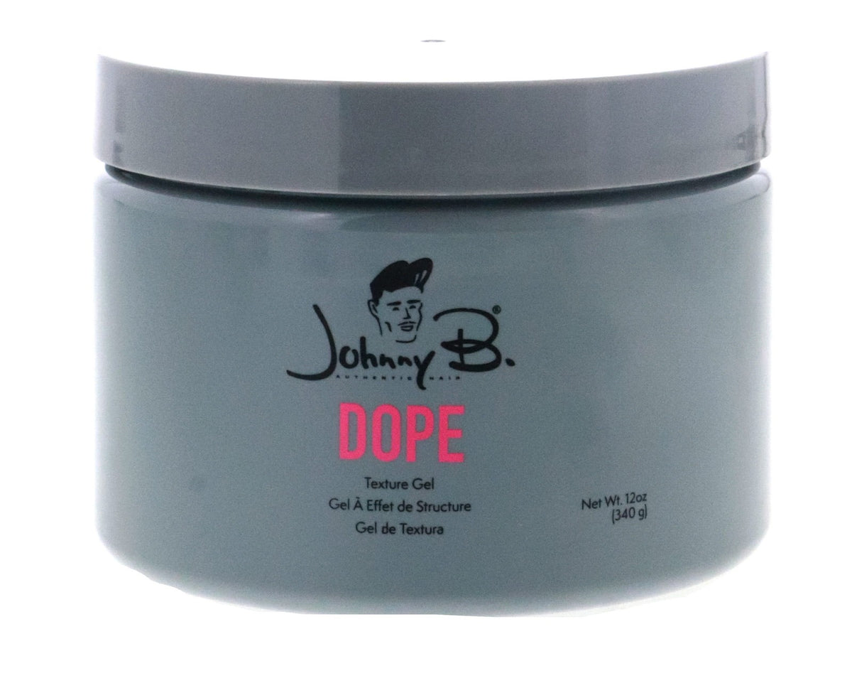 Johnny B Dope Texture Gel - 12 oz Strong Hold Matte Styling Gel