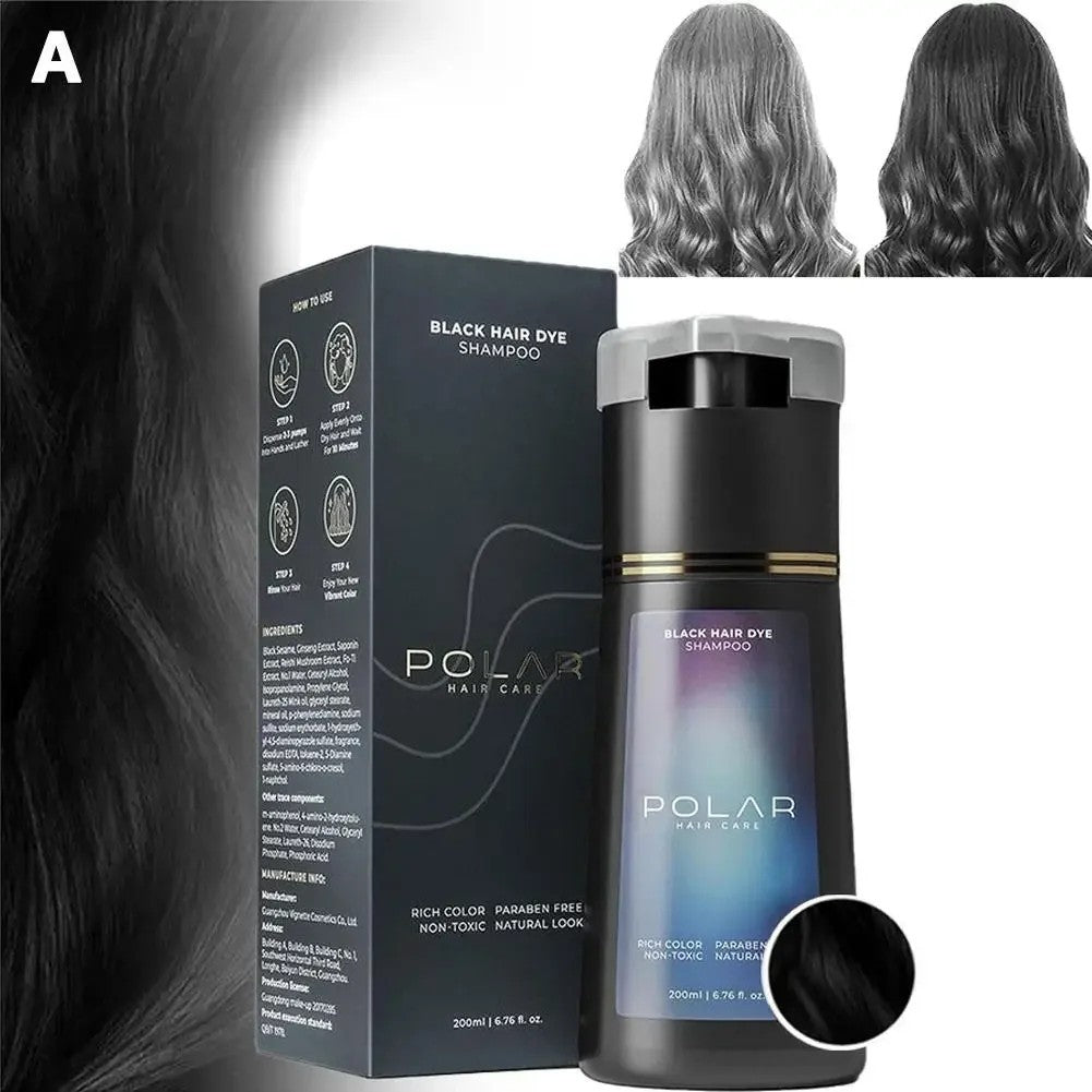 Color-Dyeing Hair Shampoo for Gray Coverage & Vibrant Colors - 200ML