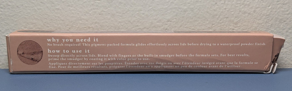 Waterproof Creme-to-Powder Eyeshadow Stick - Bronze Shimmer, 0.04oz