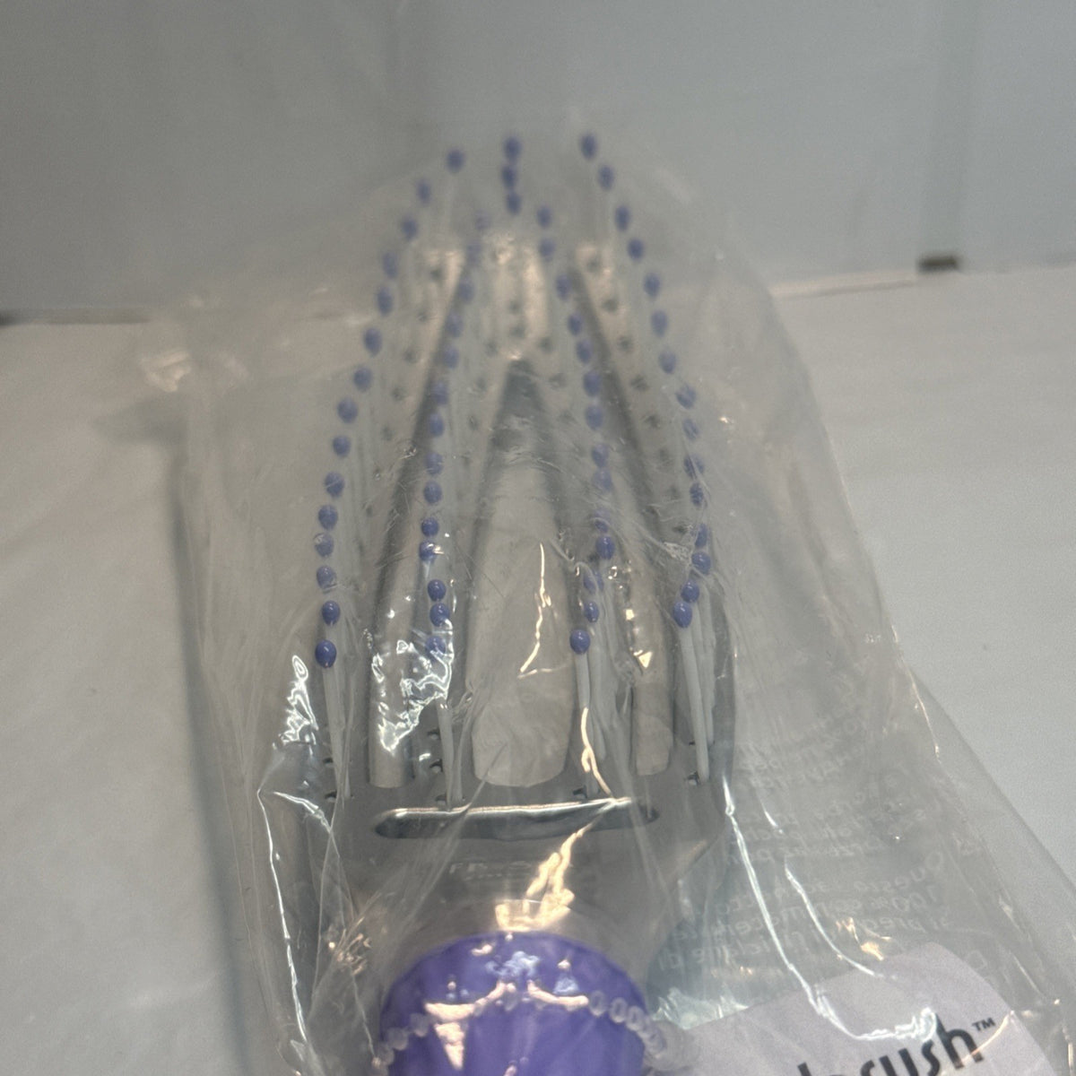 Small Curved Vented Paddle Hair Brush for Styling and Detangling