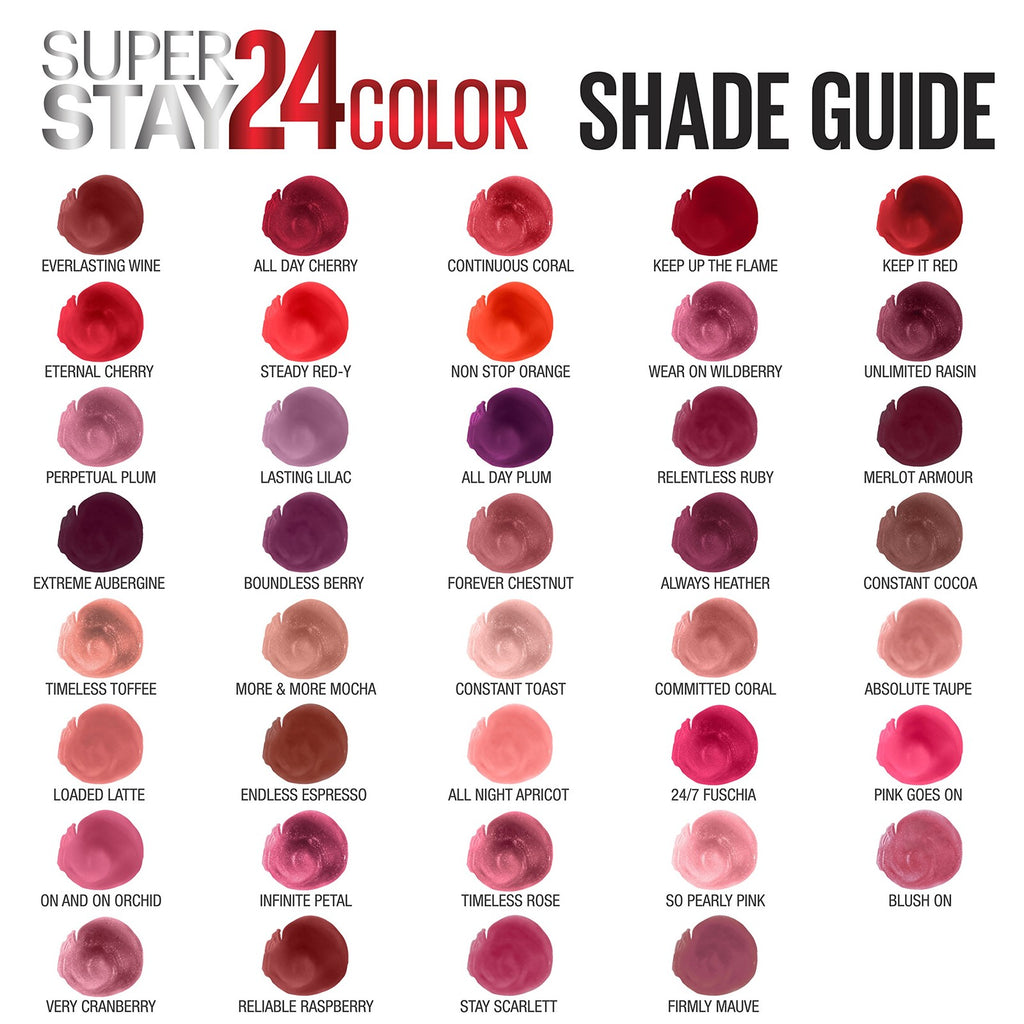 Long-Lasting Lipstick Set - All Day Plum Lip Color with Conditioning Balm