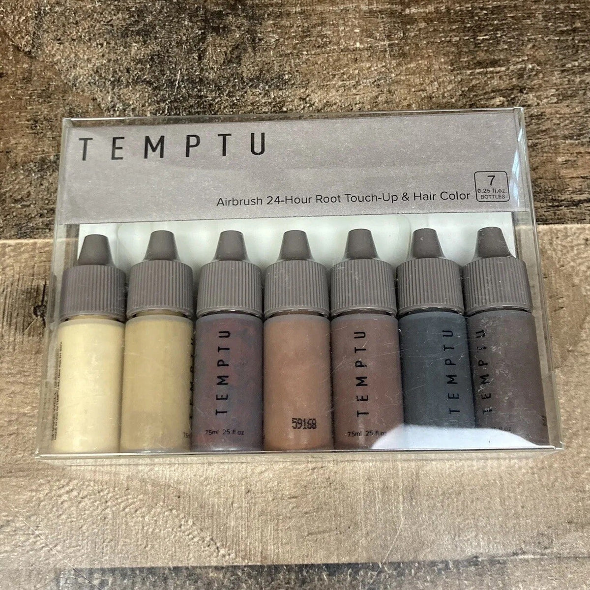 Temptu Airbrush Root Touch-Up Concealer Hair Color - 7 Shades, 0.25 Fl Oz