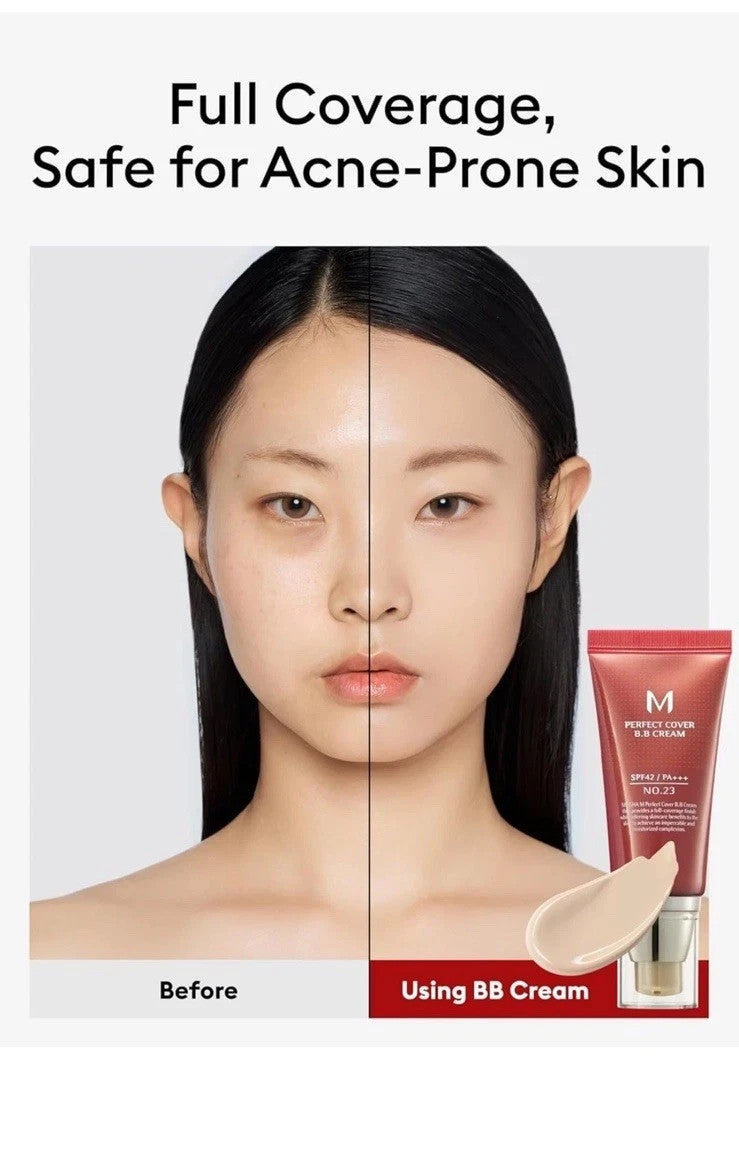 Missha BB Cream SPF42 PA+++ Natural Beige 50ml - Flawless Skin