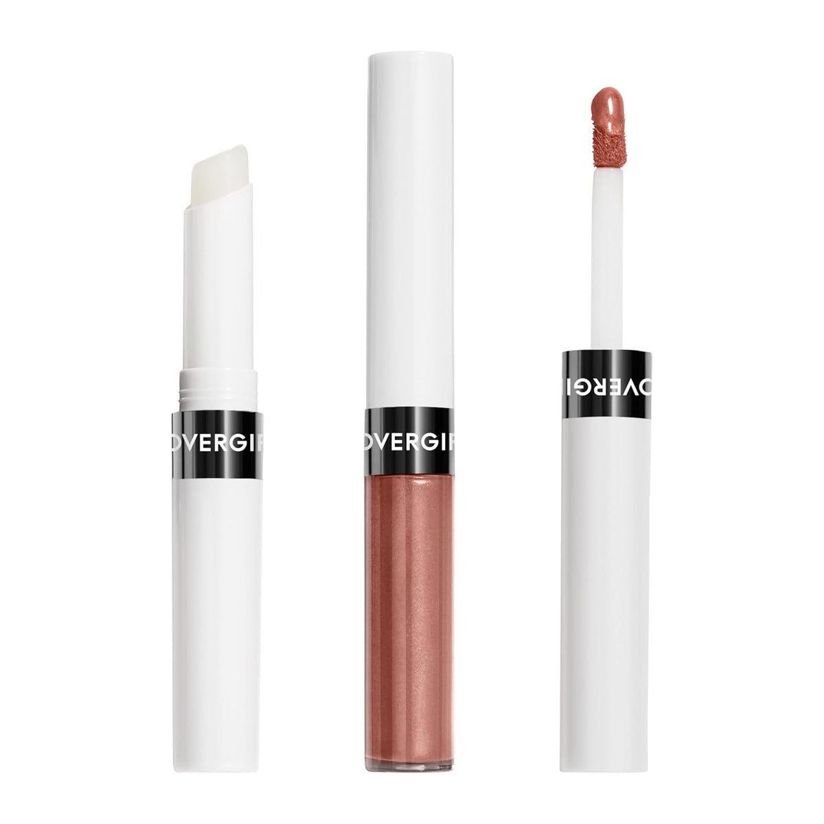 Long-Lasting Lip Color with Moisturizing Topcoat, Neutral Shades