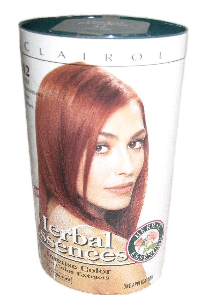 Hair Color Kit Deep Copper Spicy Ginger Ammonia-Free Long Lasting Gray Coverage