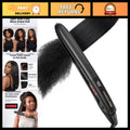 1 Inch Titanium Flat Iron Hair Straightener - Fast Heat & Dual Styling